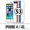 Custodia per iPhone 4 / 4S - Coccinella 53