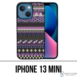 IPhone 13 Mini Case - Violet Aztec