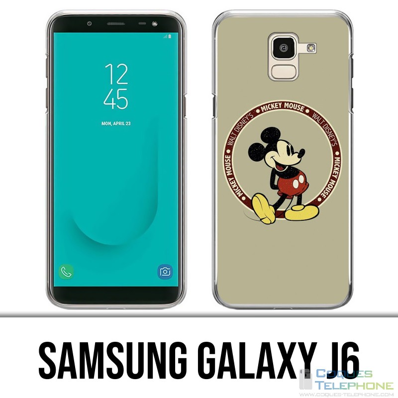 Coque Samsung Galaxy J6 - Mickey Vintage