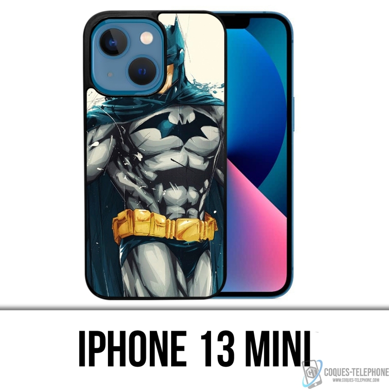 IPhone 13 Mini Case - Batman Paint Art