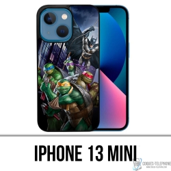 Cover iPhone 13 Mini - Batman Vs Teenage Mutant Ninja Turtles