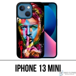 Coque iPhone 13 Mini - Bowie Multicolore