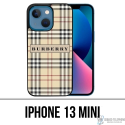 Coque iPhone 13 Mini - Burberry