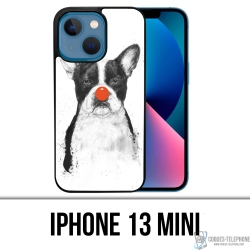 IPhone 13 Mini Case - Clown Bulldog Dog