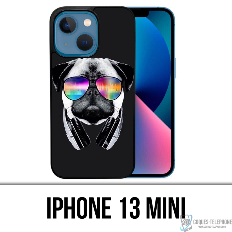 Funda para iPhone 13 Mini - Dj Pug Dog