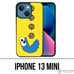 Custodia Mini per iPhone 13 - Cookie Monster Pacman