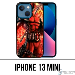 Funda Mini para iPhone 13 - Cómic de Deadpool