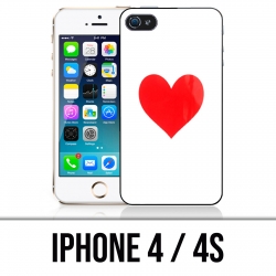 IPhone 4 / 4S Case - Red Heart