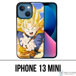 Coque iPhone 13 Mini - Dragon Ball Son Goten Fury