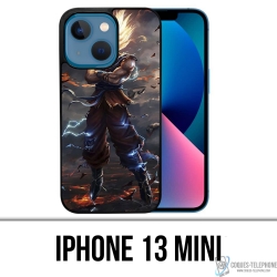 Coque iPhone 13 Mini - Dragon Ball Super Saiyan