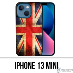 Funda Mini para iPhone 13 - Bandera británica vintage