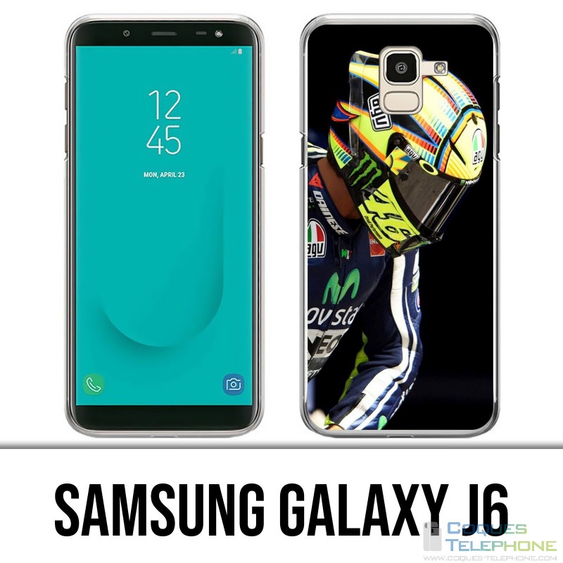 Samsung Galaxy J6 Hülle - Motogp Driver Rossi