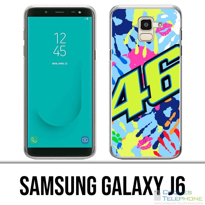 Custodia Samsung Galaxy J6 - Motogp Rossi Misano