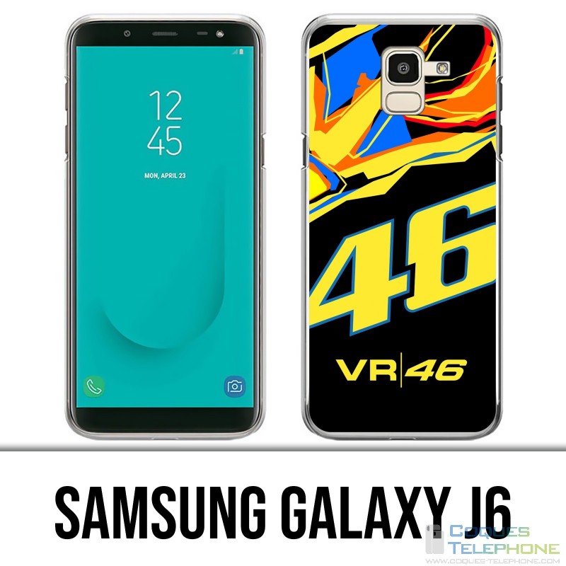 Coque Samsung Galaxy J6 - Motogp Rossi Sole Luna