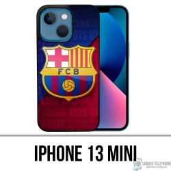 Coque iPhone 13 Mini - Football Fc Barcelone Logo