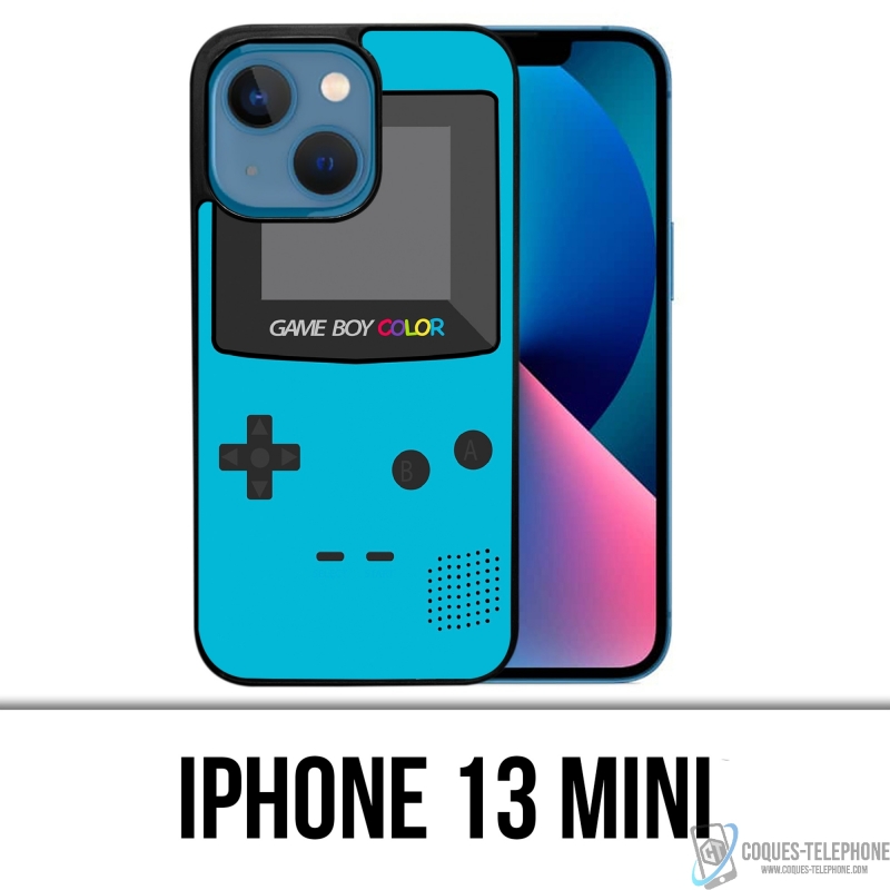 Funda para iPhone 13 Mini - Game Boy Color Turquesa