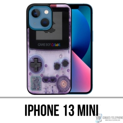 Coque iPhone 13 Mini - Game Boy Color Violet
