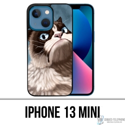 Coque iPhone 13 Mini - Grumpy Cat