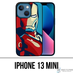 Custodia per iPhone 13 Mini - Poster di design Iron Man