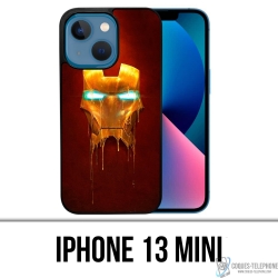 IPhone 13 Mini Case - Iron Man Gold