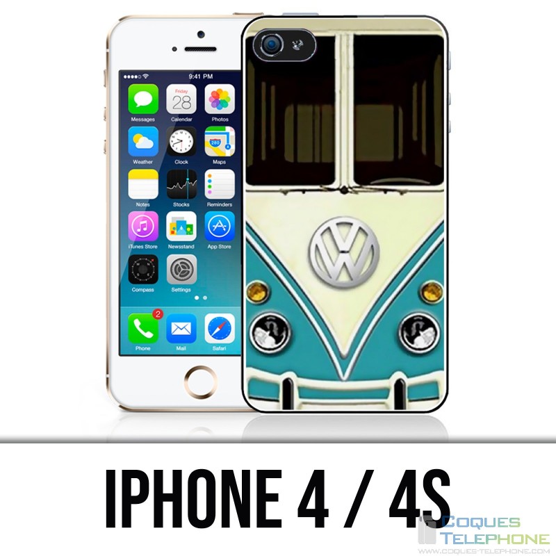 Custodia per iPhone 4 / 4S - Volkswagen Vintage Vw Combi