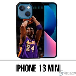 Coque iPhone 13 Mini - Kobe Bryant Tir Panier Basketball Nba