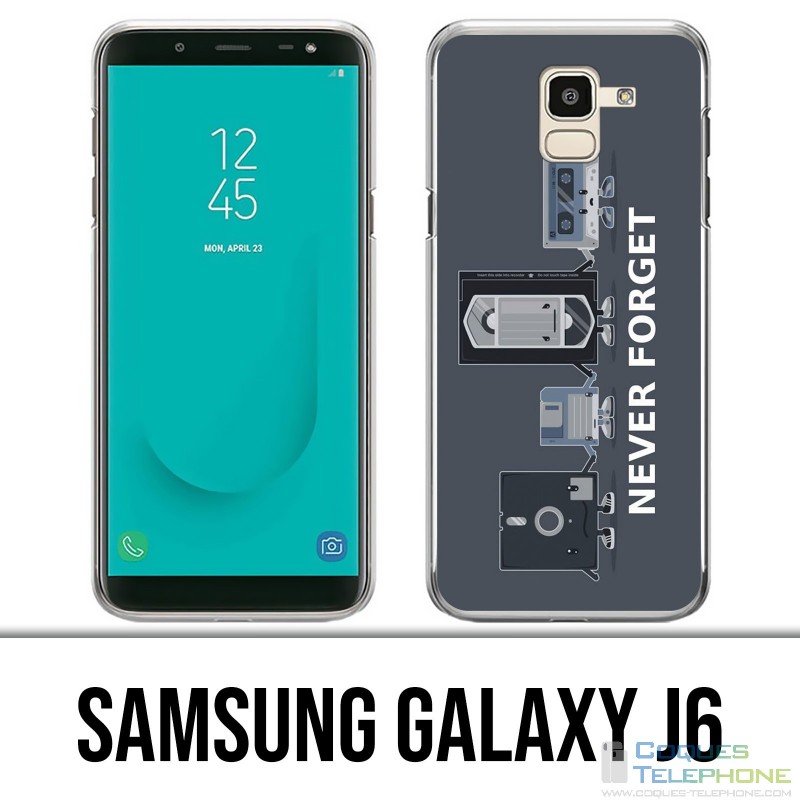 Custodia Samsung Galaxy J6 - Mai dimenticare vintage