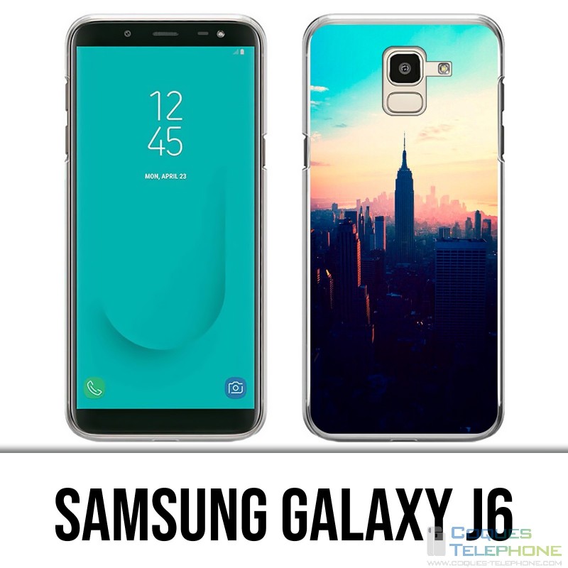 Samsung Galaxy J6 case - New York Sunrise