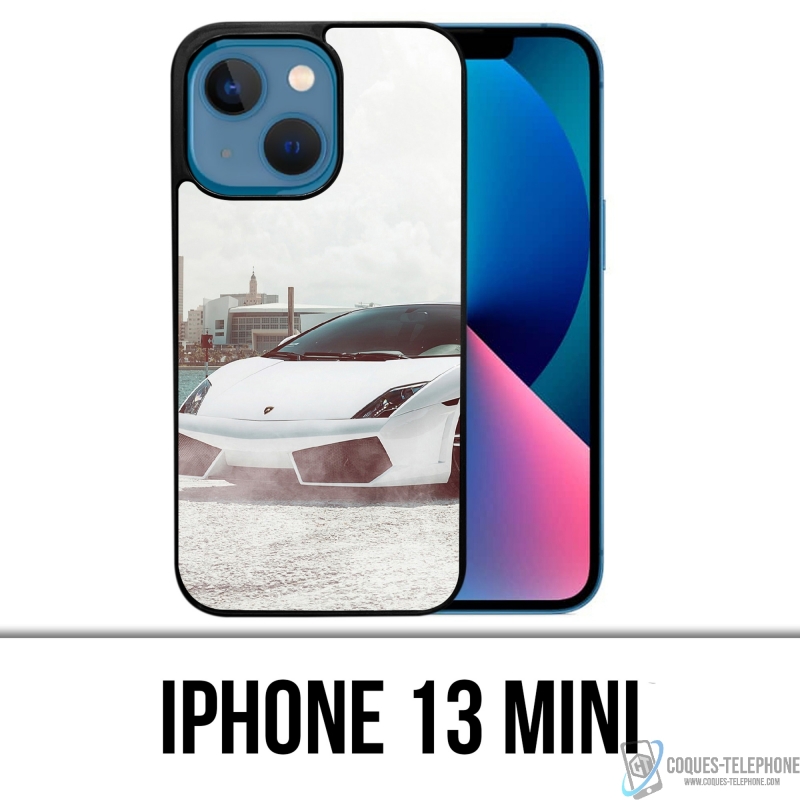 Coque iPhone 13 Mini - Lamborghini Voiture