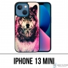 Funda para iPhone 13 Mini - Triangle Wolf