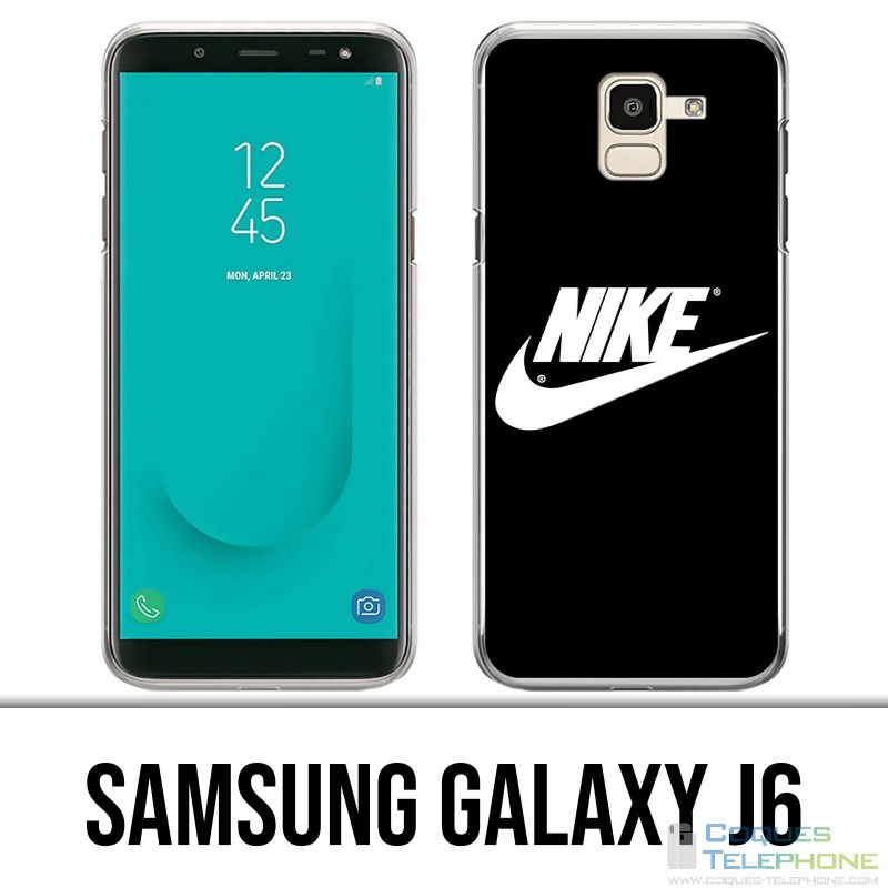 Coque Samsung Galaxy J6 - Nike Logo Noir
