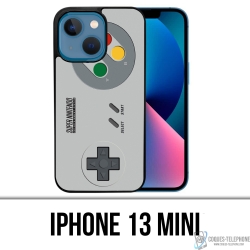 Coque iPhone 13 Mini - Manette Nintendo Snes