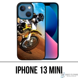 Coque iPhone 13 Mini - Motocross Sable