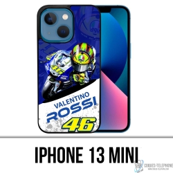 IPhone 13 Mini Case - Motogp Rossi Cartoon Galaxy