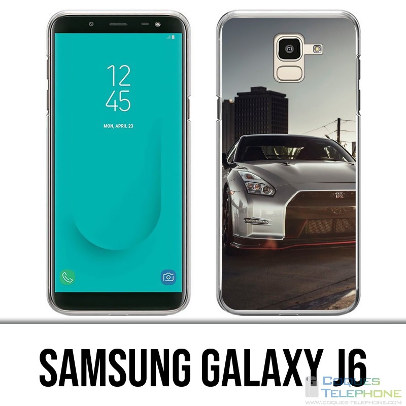 Carcasa Samsung Galaxy J6 - Nissan Gtr Negro