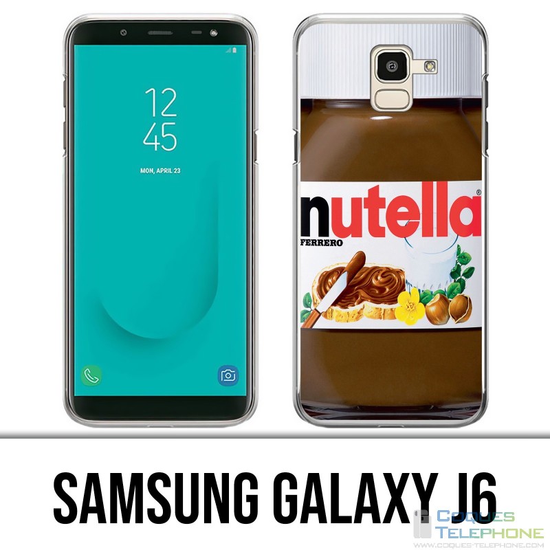 Samsung Galaxy J6 case - Nutella