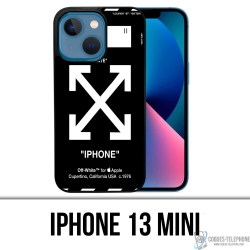 IPhone 13 Mini Case - Off White Black