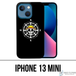 IPhone 13 Mini Case - Einteiliger Logo-Kompass