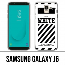 Carcasa Samsung Galaxy J6 - Blanco roto Blanco