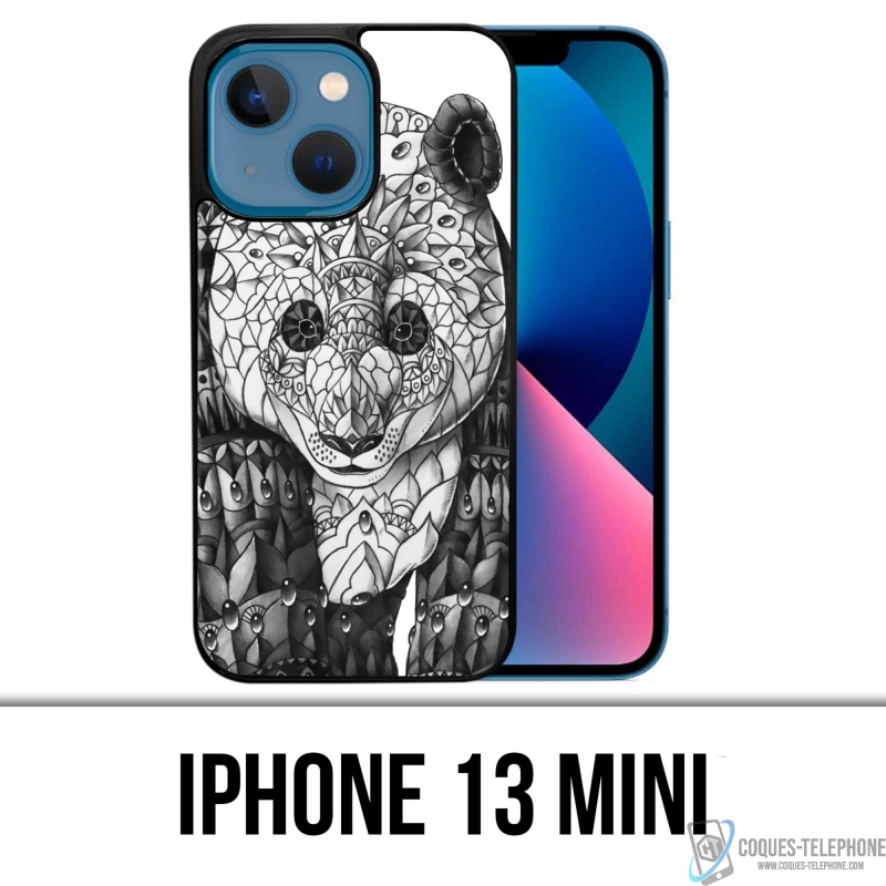IPhone 13 Mini Case - Aztec Panda