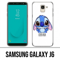 Samsung Galaxy J6 Hülle - Ohana Stitch