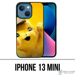Custodia Mini iPhone 13 - Detective Pikachu